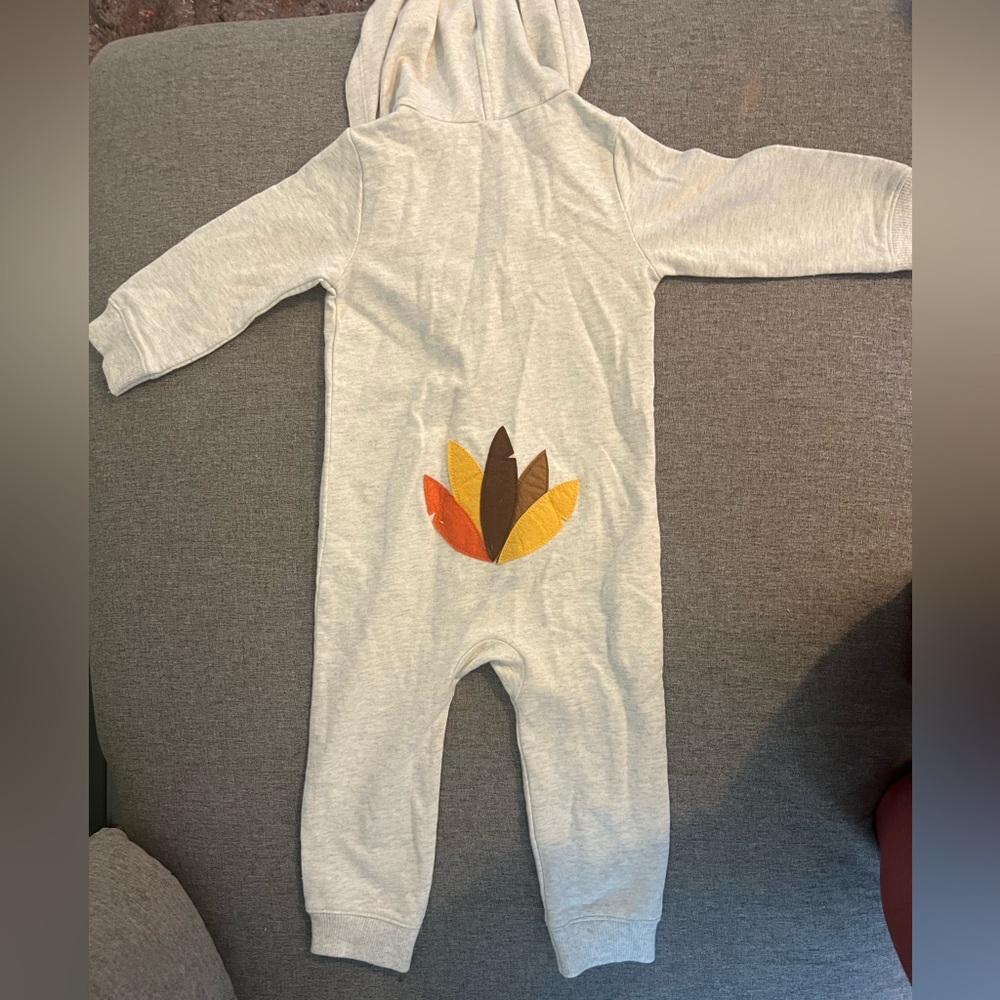 Carter's 18 months Baby Thanksgiving Zip-Up Jumpsuit